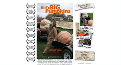 Desktop Screenshot of billsbigpumpkins.com